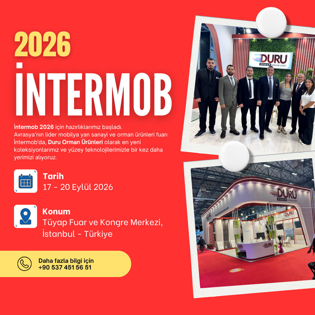 Duru Orman Ürünleri Intermob Fuarı Baş Görsel